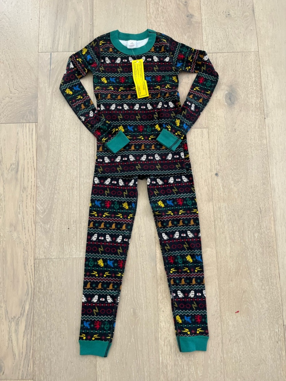 Hanna Andersson NWT Harry Potter Patterned Kids Pajama Set sz 8